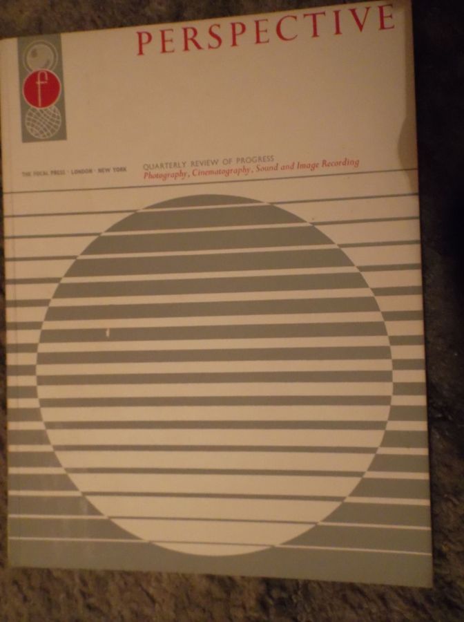 PERSPECTIVE magazine side cover Issue 1   1961