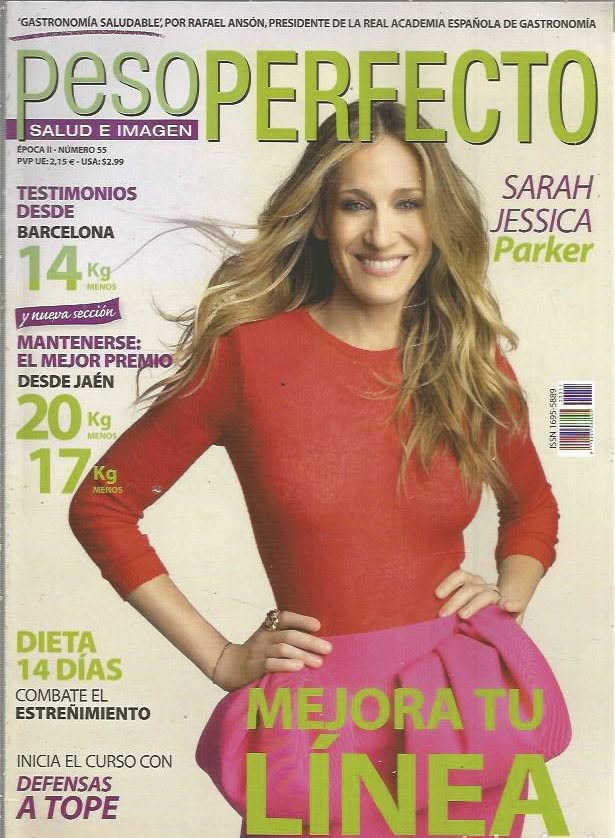 PESO PERFECTO magazine side cover Issue 55   