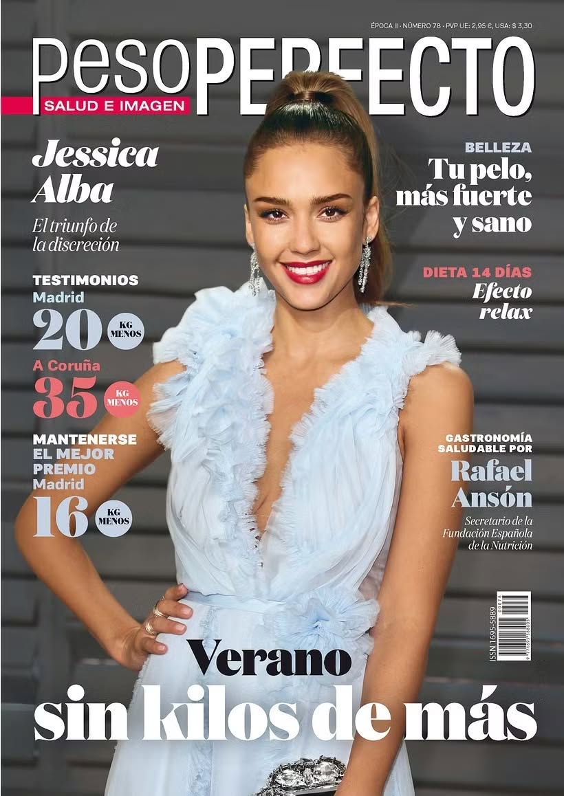 PESO PERFECTO magazine side cover Issue 78   