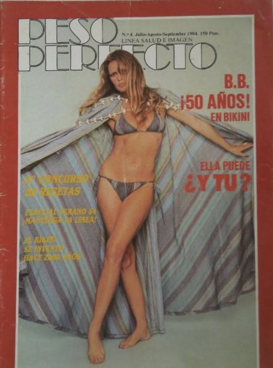 PESO PERFECTO magazine side cover Issue 4  July/August 1984
