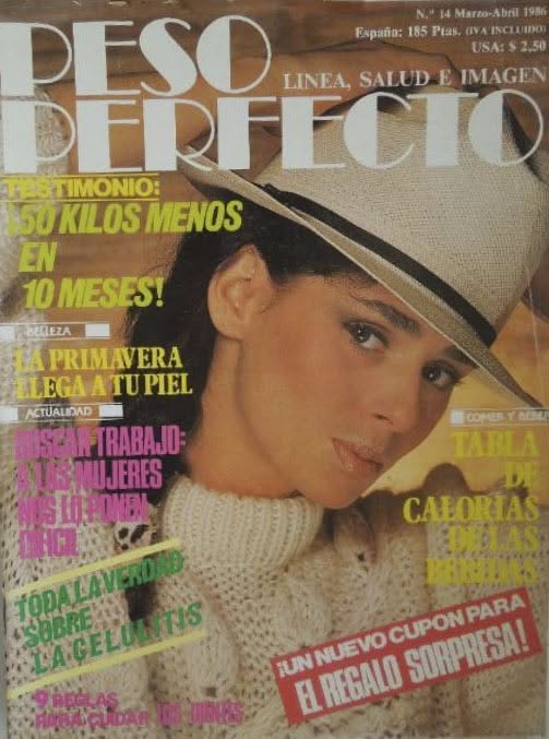 PESO PERFECTO magazine side cover Issue 14   1986