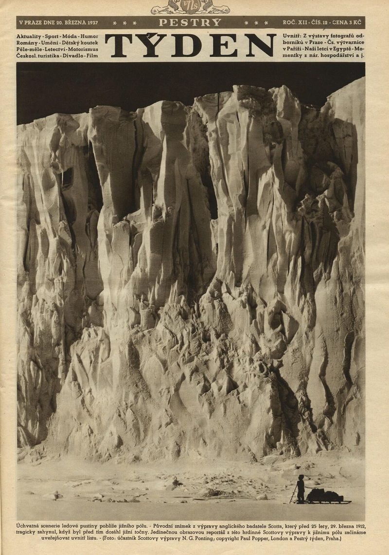 PESTRY TYDEN magazine side cover  12 No  12 20 March 1937