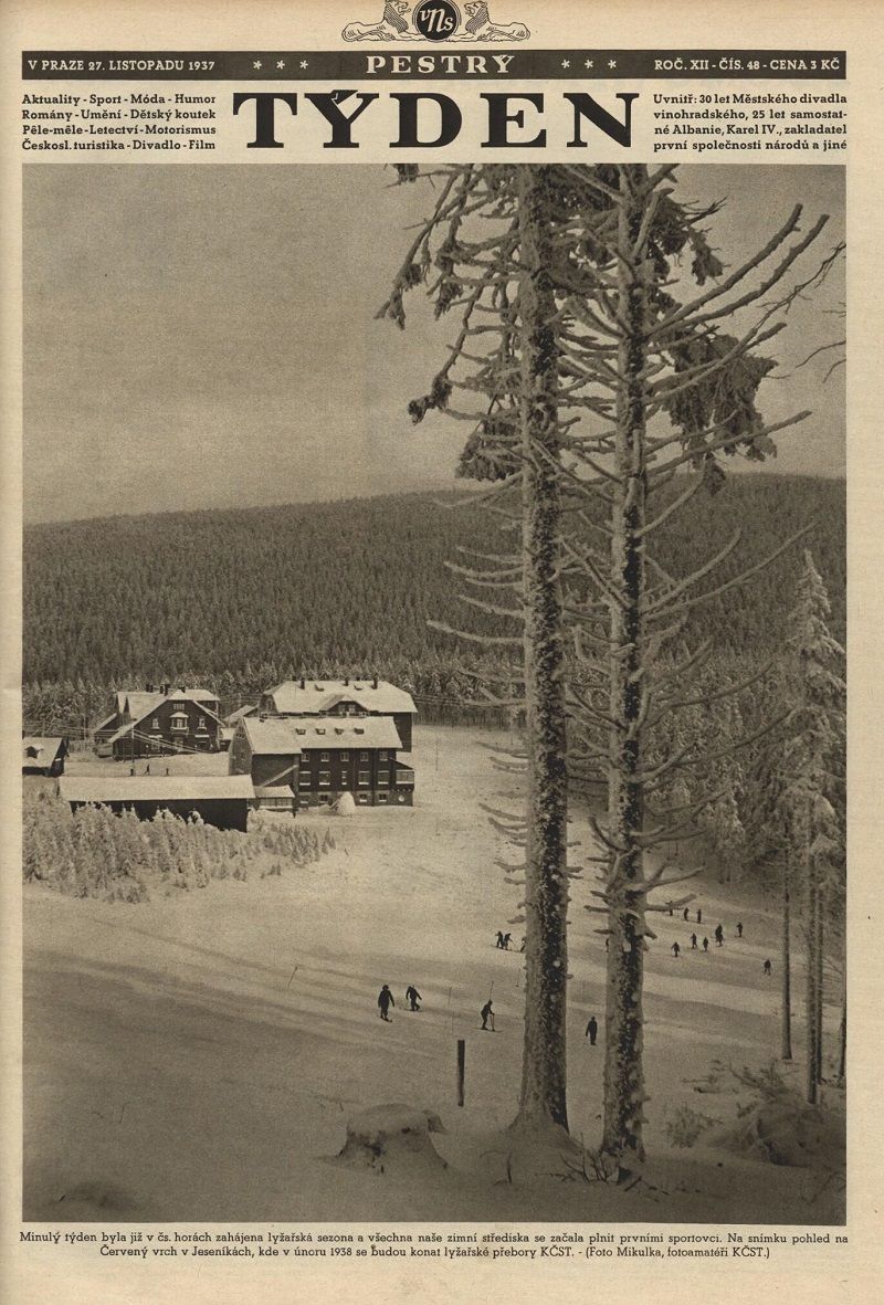 PESTRY TYDEN magazine side cover  12 No  48 27 November 1937