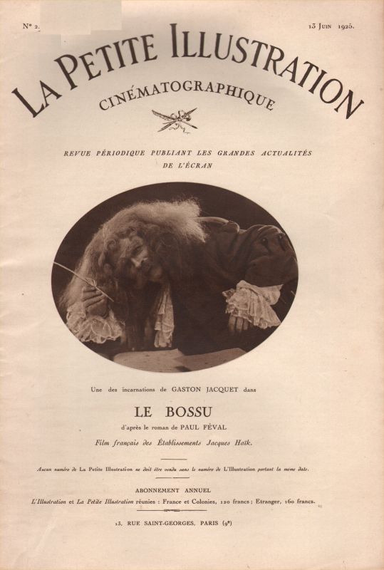 PETITE ILLUSTRATION | LA magazine side cover Issue 2 13 June 1925