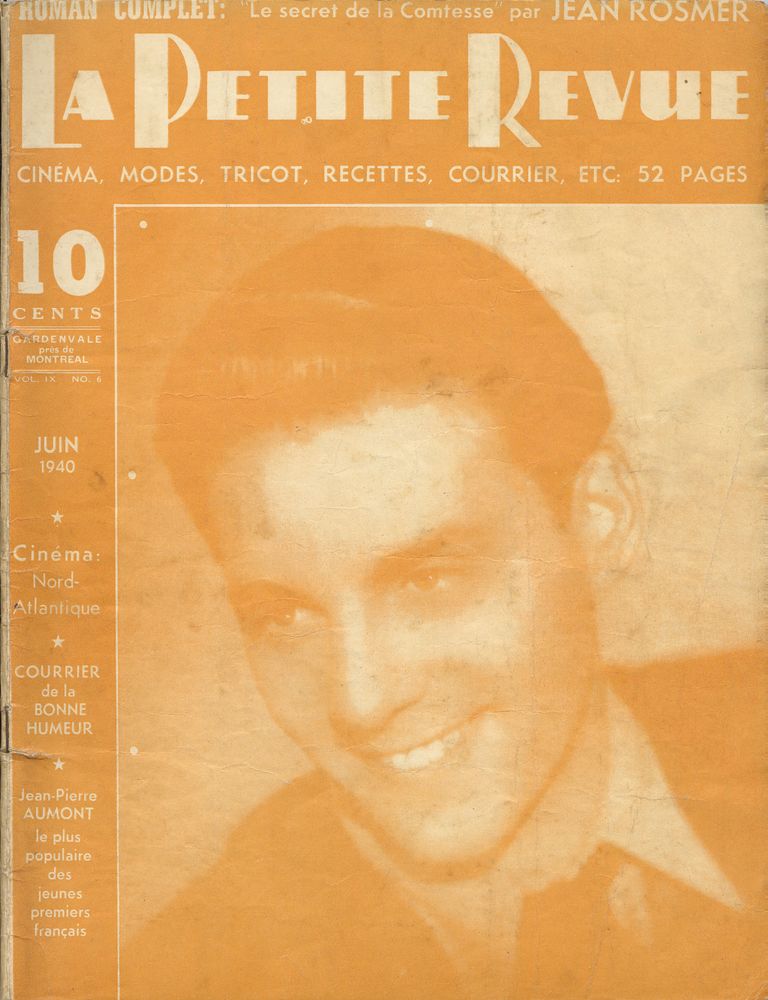 PETITE REVUE | LA magazine side cover June 1940