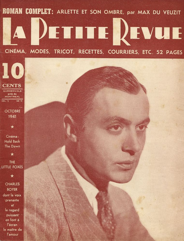 PETITE REVUE | LA magazine side cover October 1941