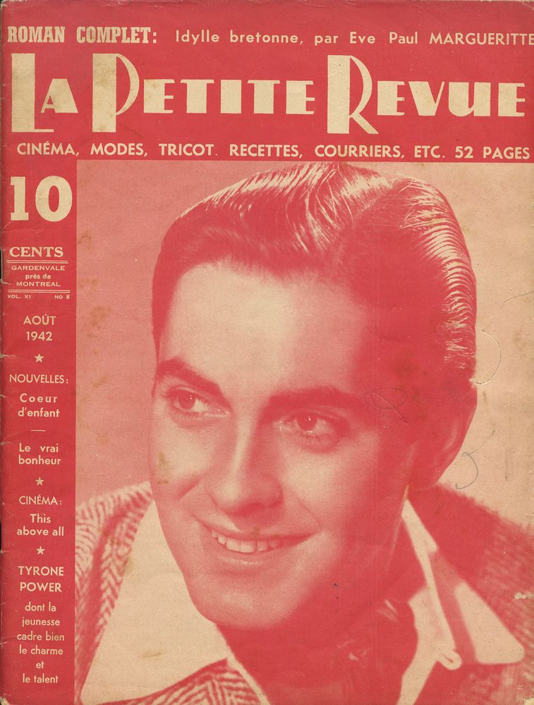 PETITE REVUE | LA magazine side cover August 1942