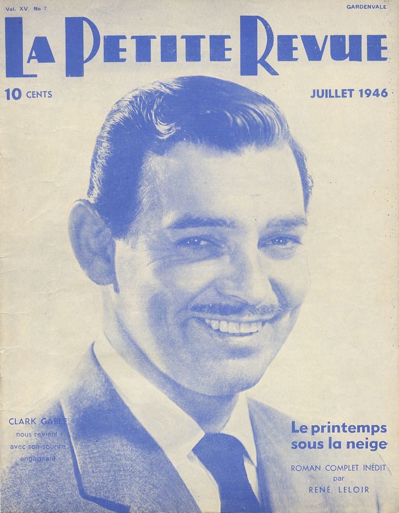 PETITE REVUE | LA magazine side cover July 1946