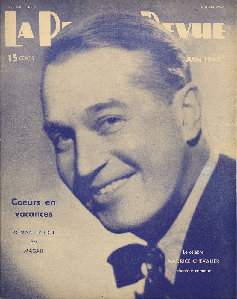 PETITE REVUE | LA magazine side cover June 1947