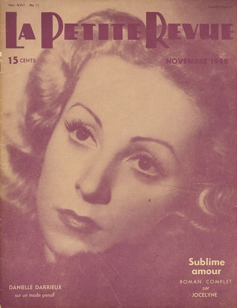 PETITE REVUE | LA magazine side cover November 1948