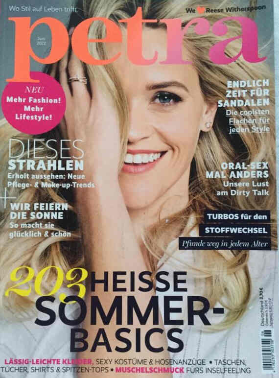 PETRA magazine side cover  June 2022