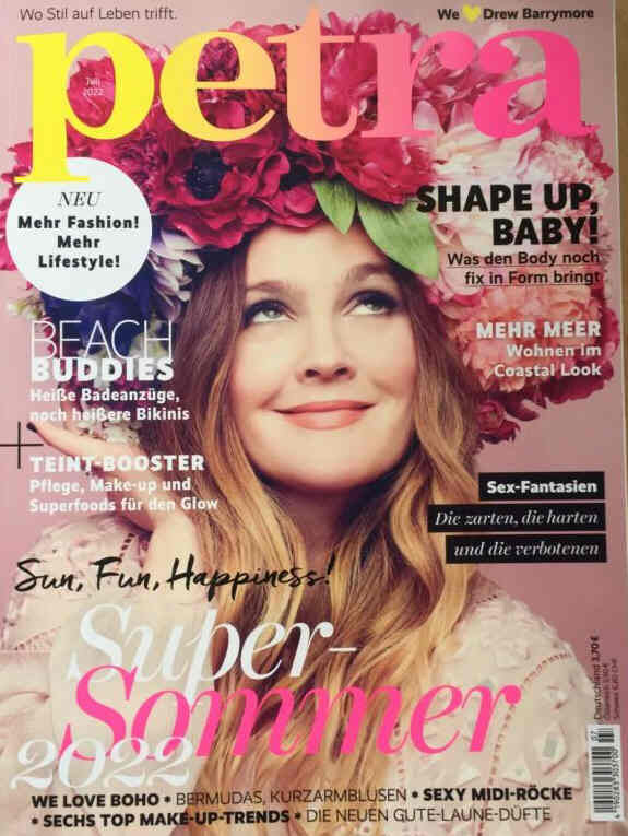 PETRA magazine side cover  July 2022