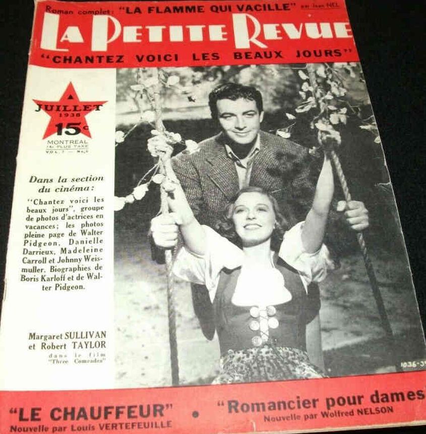 PETITE REVUE | LA magazine side cover  July 1938