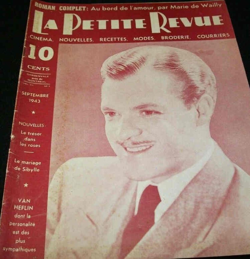 PETITE REVUE | LA magazine side cover  September 1943