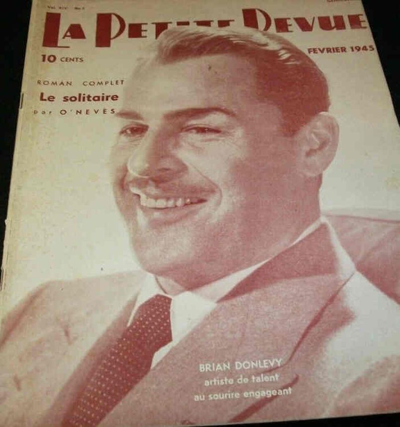 PETITE REVUE | LA magazine side cover  February 1945