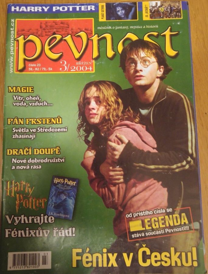 PEVNOST magazine side cover Issue 3  2004