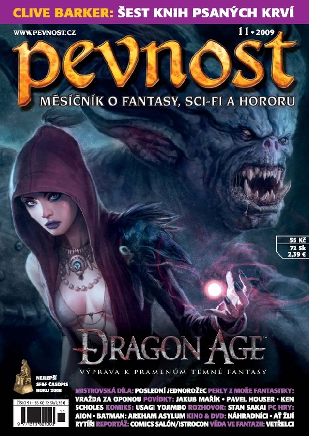 PEVNOST magazine side cover Issue 11  2009