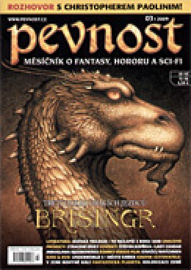 PEVNOST magazine side cover Issue 3  2009