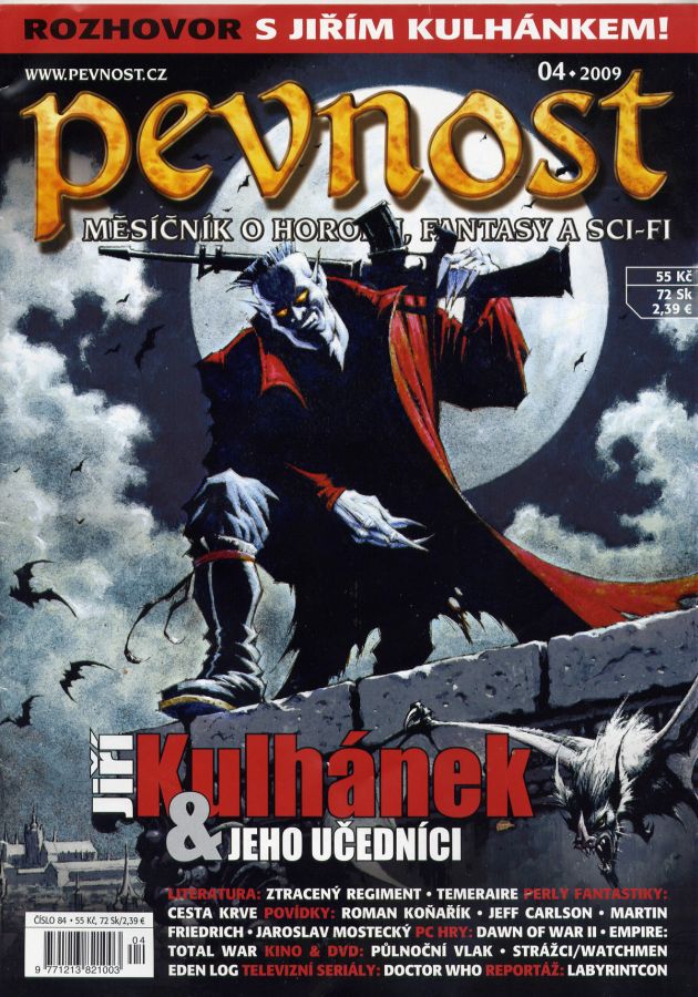 PEVNOST magazine side cover Issue 4  2009