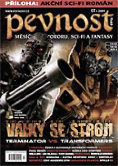 PEVNOST magazine side cover Issue 7  2009