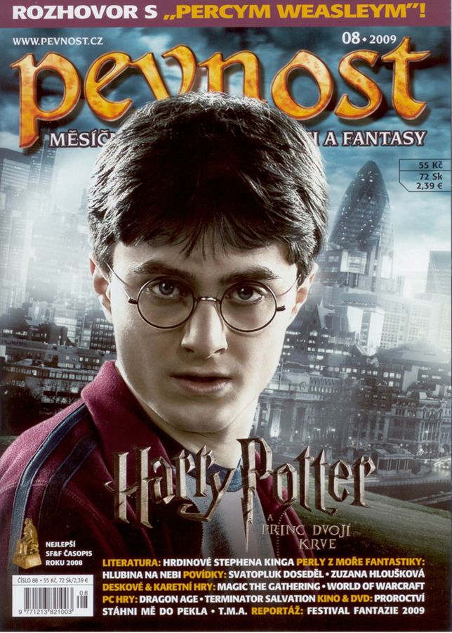 PEVNOST magazine side cover Issue 8  2009