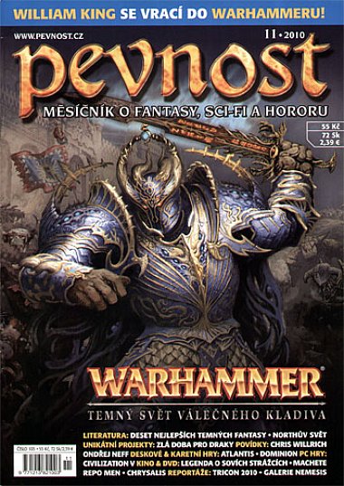 PEVNOST magazine side cover Issue 11  2010