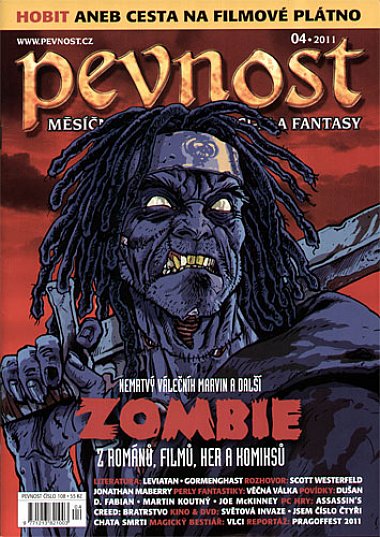 PEVNOST magazine side cover Issue 4  2011
