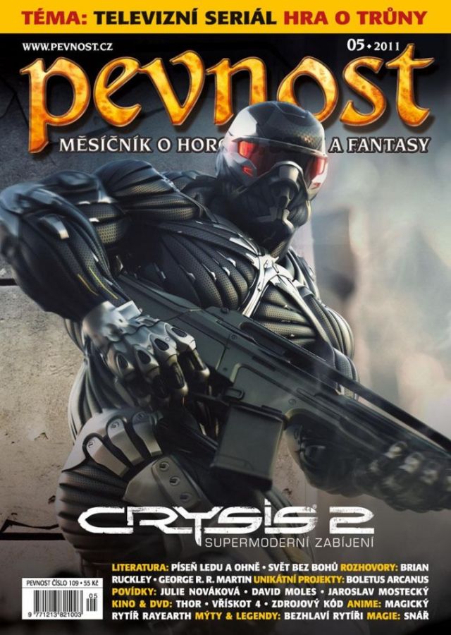 PEVNOST magazine side cover Issue 5  2011