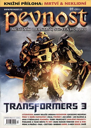 PEVNOST magazine side cover Issue 7  2011