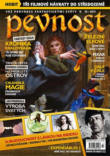 PEVNOST magazine side cover Issue 10  2012