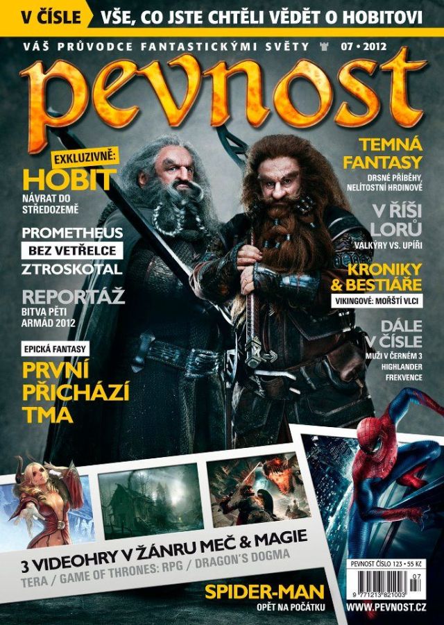 PEVNOST magazine side cover Issue 7  2012