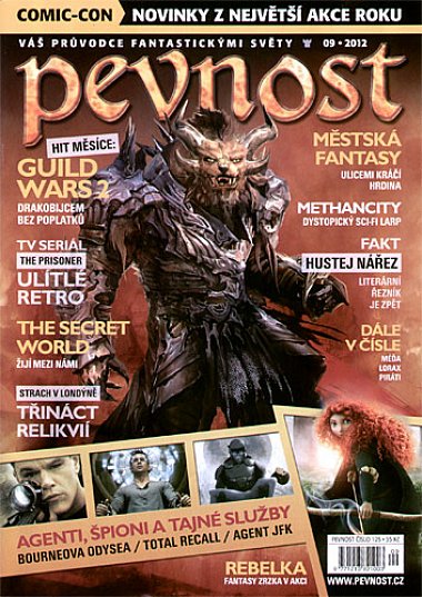 PEVNOST magazine side cover Issue 9  2012