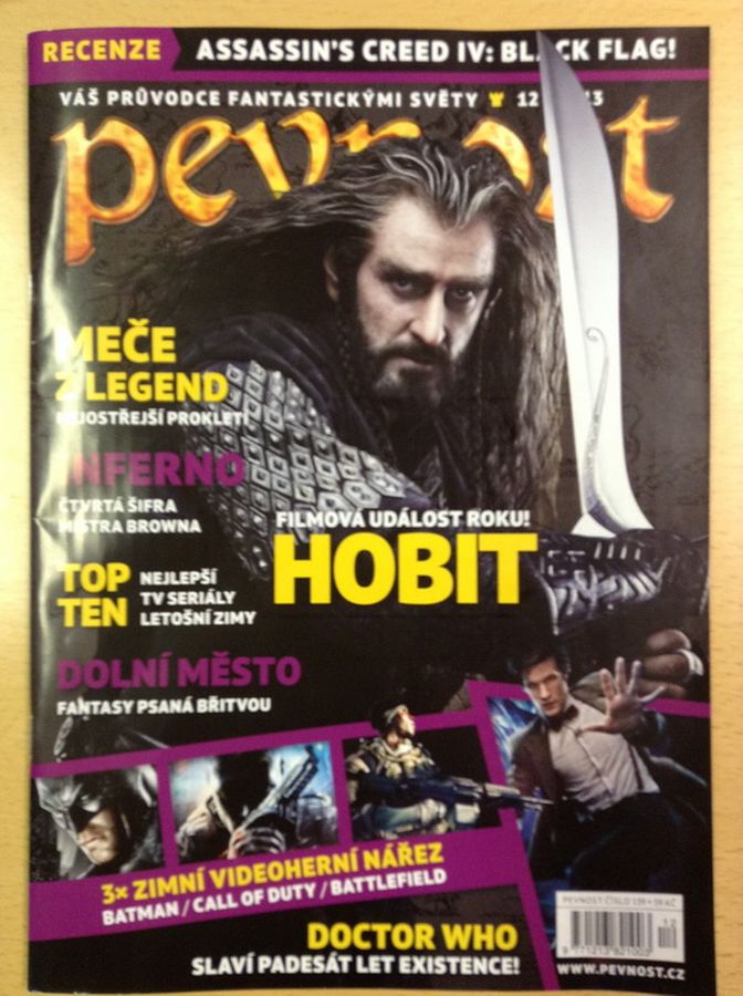 PEVNOST magazine side cover Issue 12  2013
