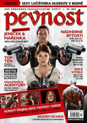 PEVNOST magazine side cover Issue 3  2013