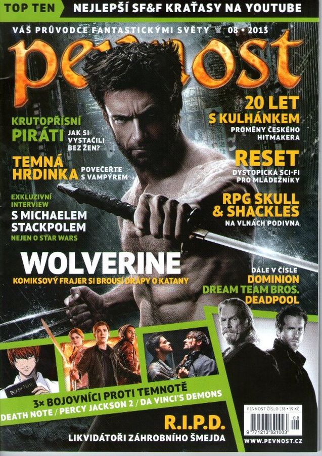 PEVNOST magazine side cover Issue 8  2013
