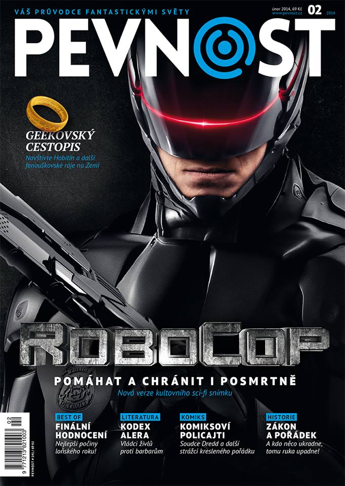 PEVNOST magazine side cover Issue 2  2014