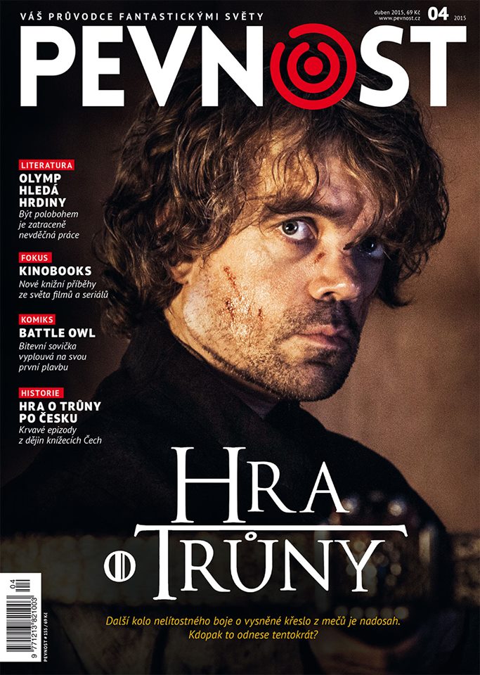 PEVNOST magazine side cover Issue 4  2015