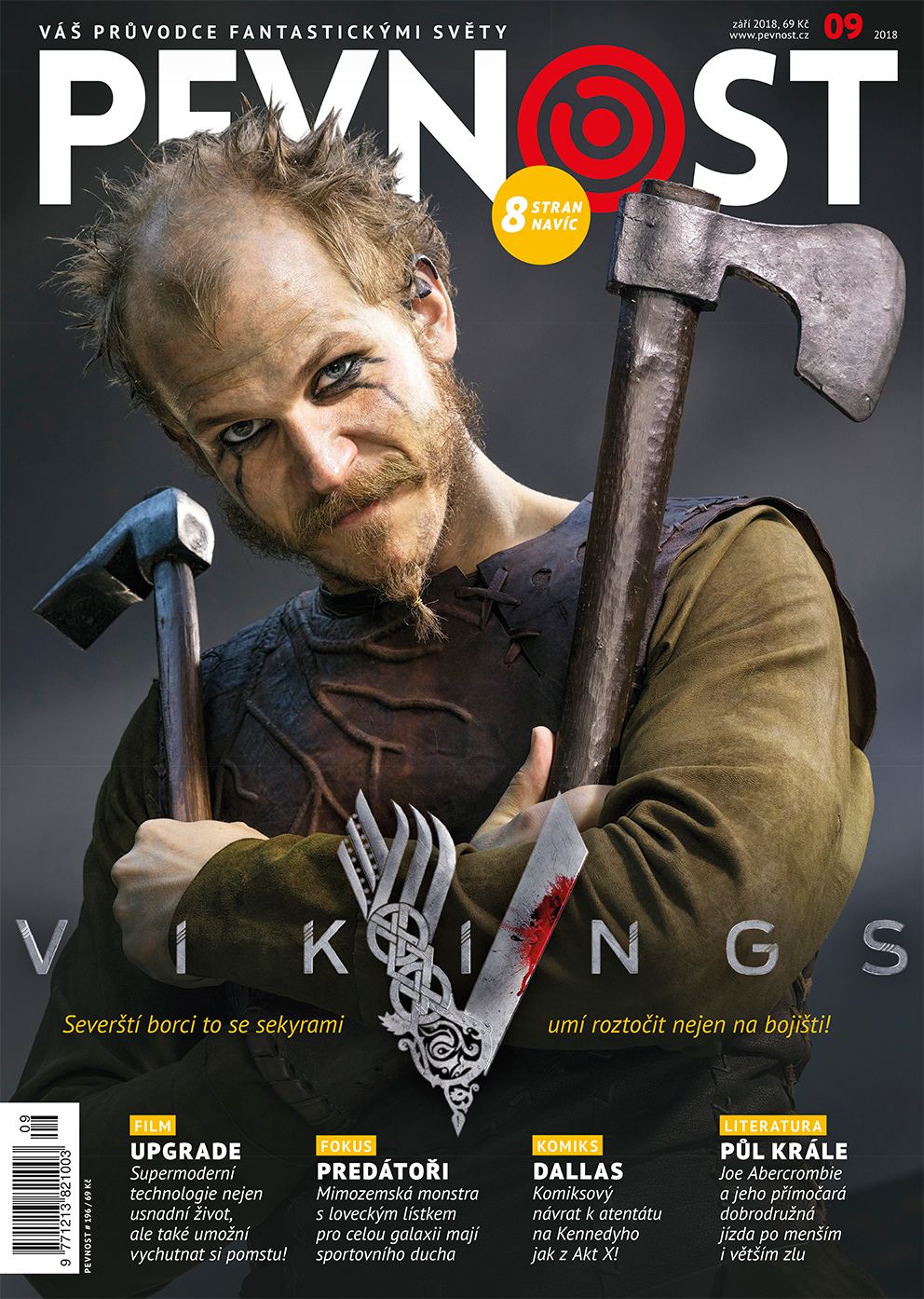 PEVNOST magazine side cover Issue 9  September 2018