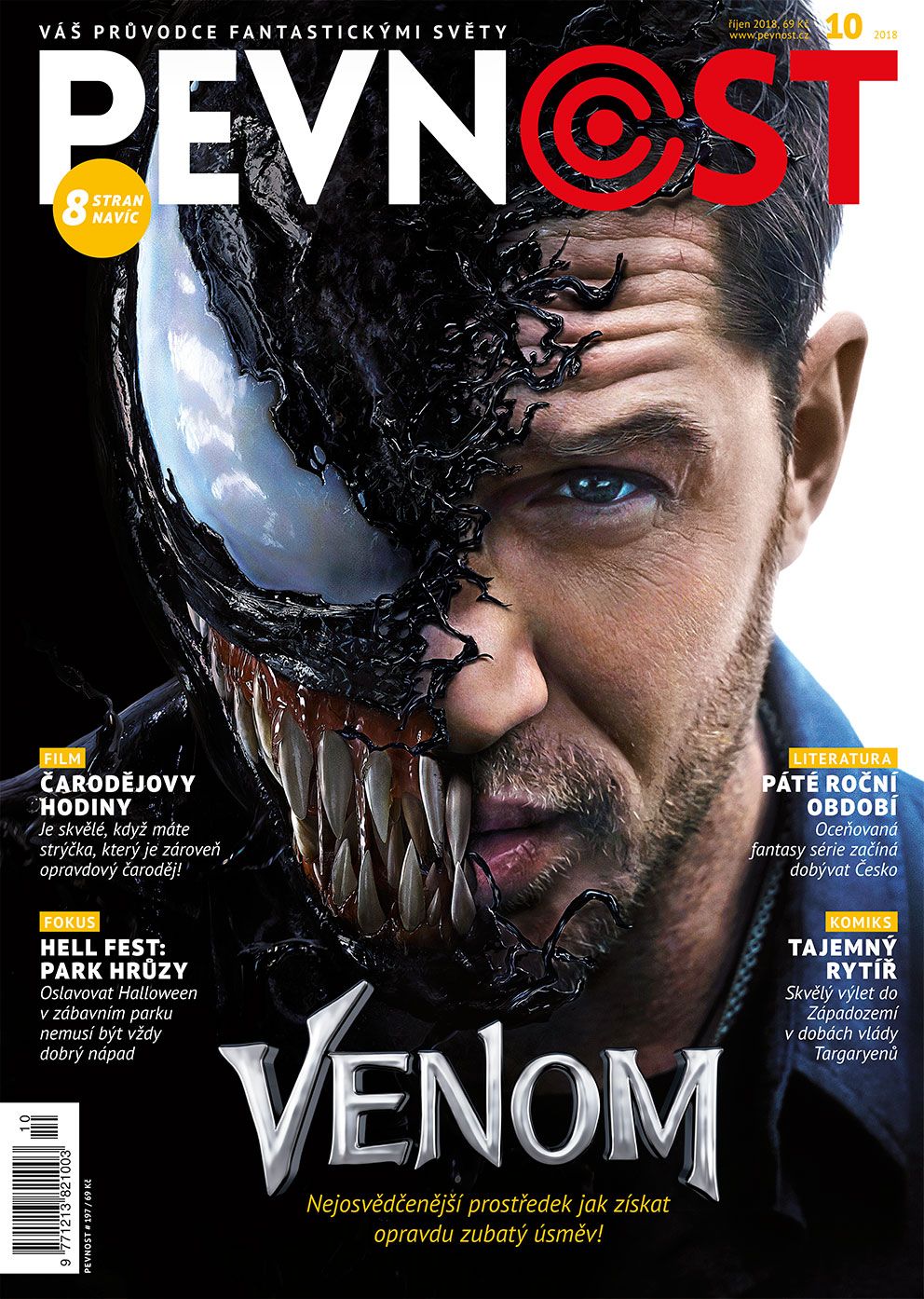PEVNOST magazine side cover Issue 10  October 2018