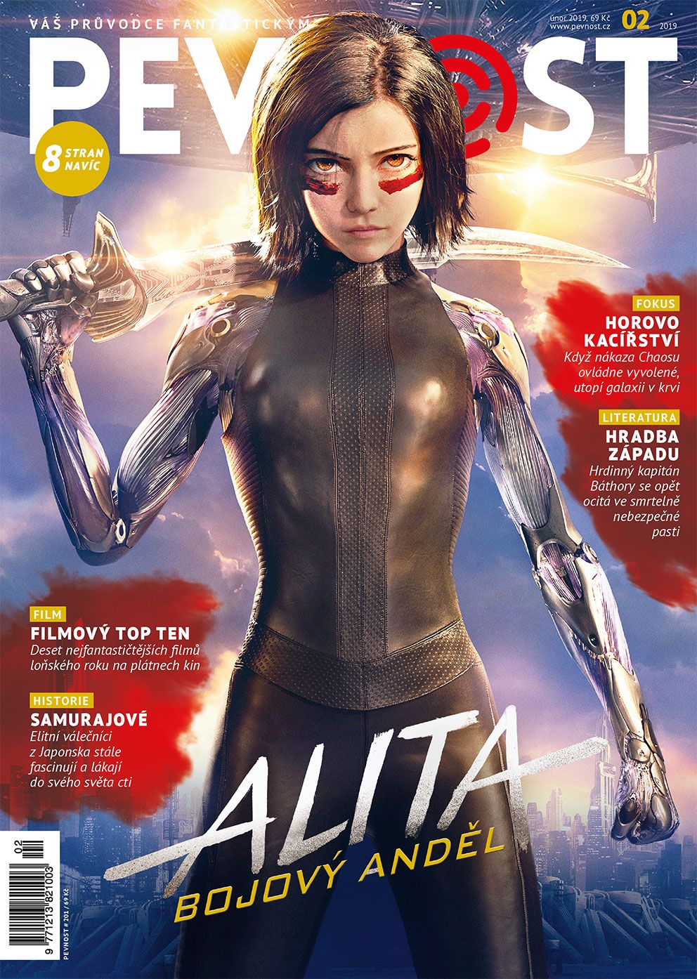 PEVNOST magazine side cover Issue 2  February 2019