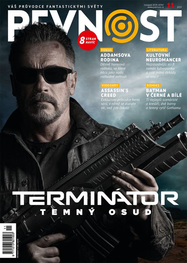 PEVNOST magazine side cover  November 2019