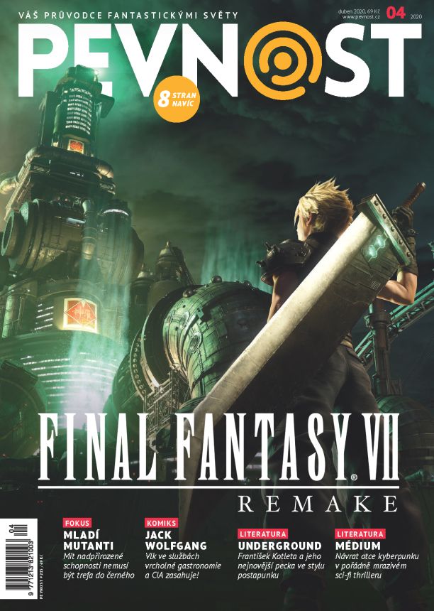 PEVNOST magazine side cover  April 2020