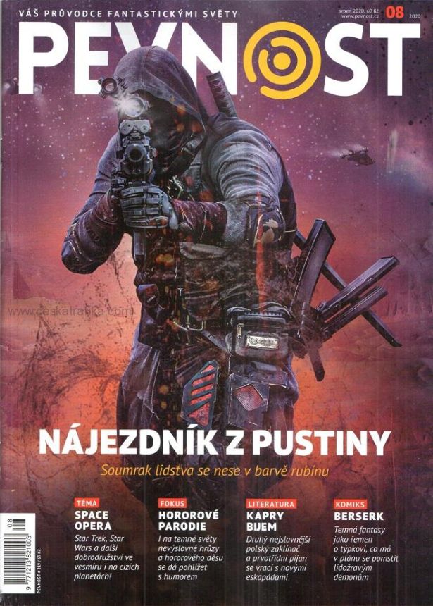 PEVNOST magazine side cover  August 2020