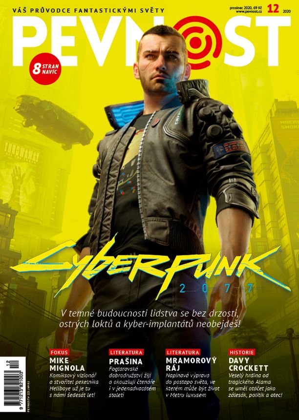 PEVNOST magazine side cover  December 2020