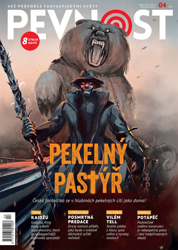 PEVNOST magazine side cover  April 2021