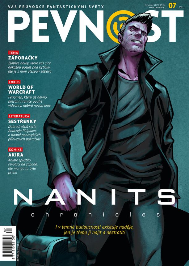 PEVNOST magazine side cover  July 2021