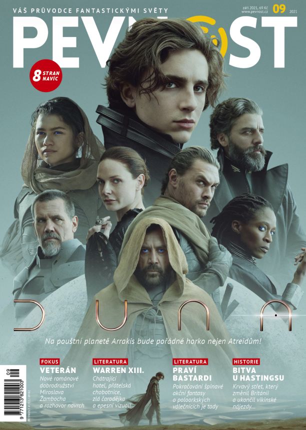 PEVNOST magazine side cover  September 2021