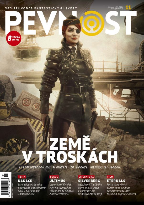 PEVNOST magazine side cover  November 2021