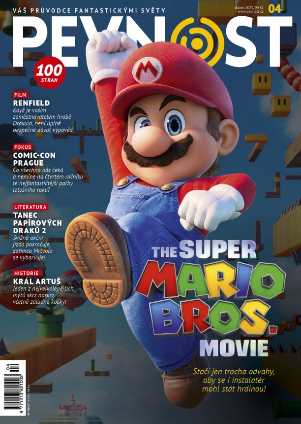 PEVNOST magazine side cover  April 2023