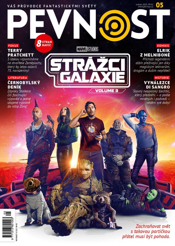 PEVNOST magazine side cover  May 2023